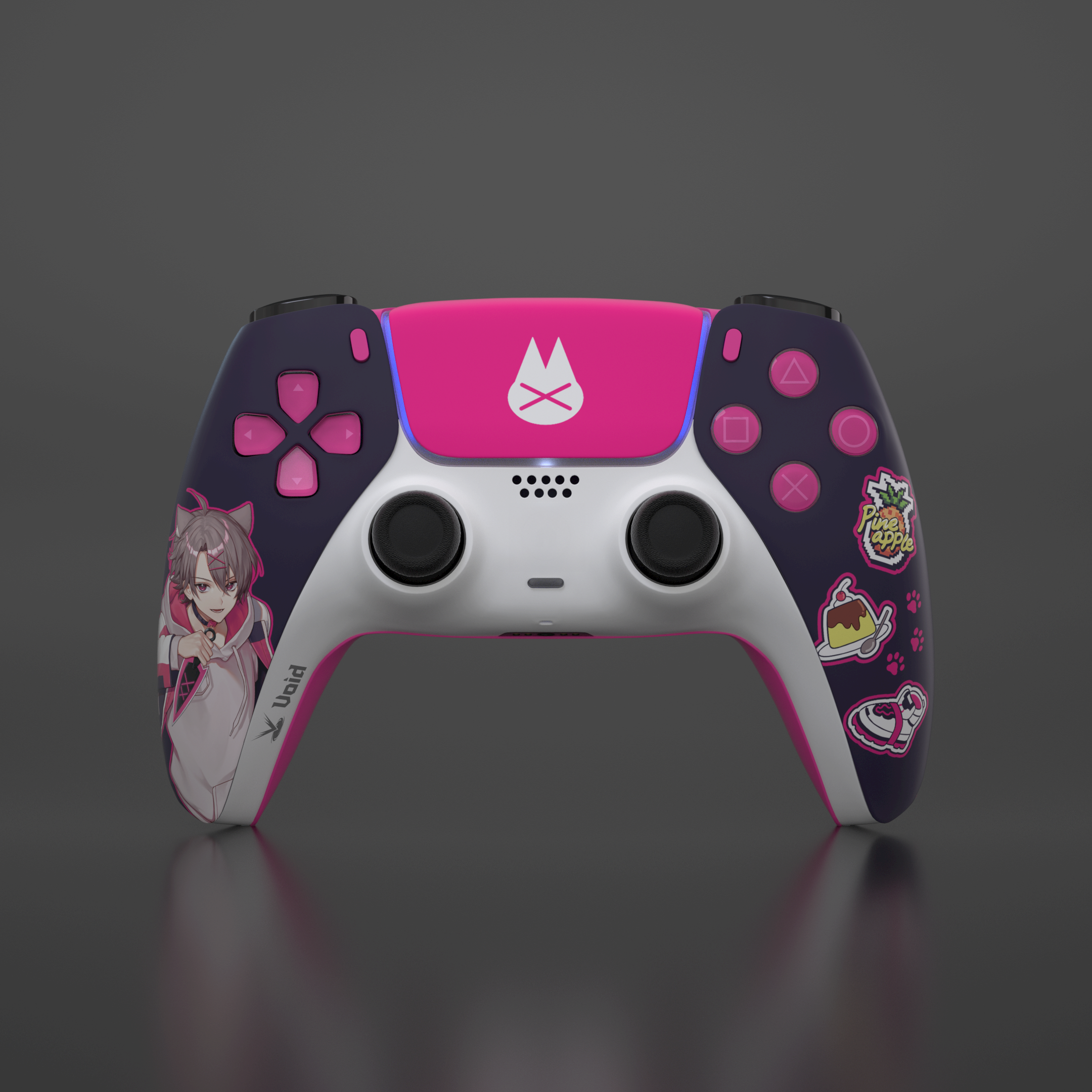PlayStation - ps5 voidコントローラーピンク PS5 | PC】ゆふな x Void Gaming コラボコントローラー ふなコン