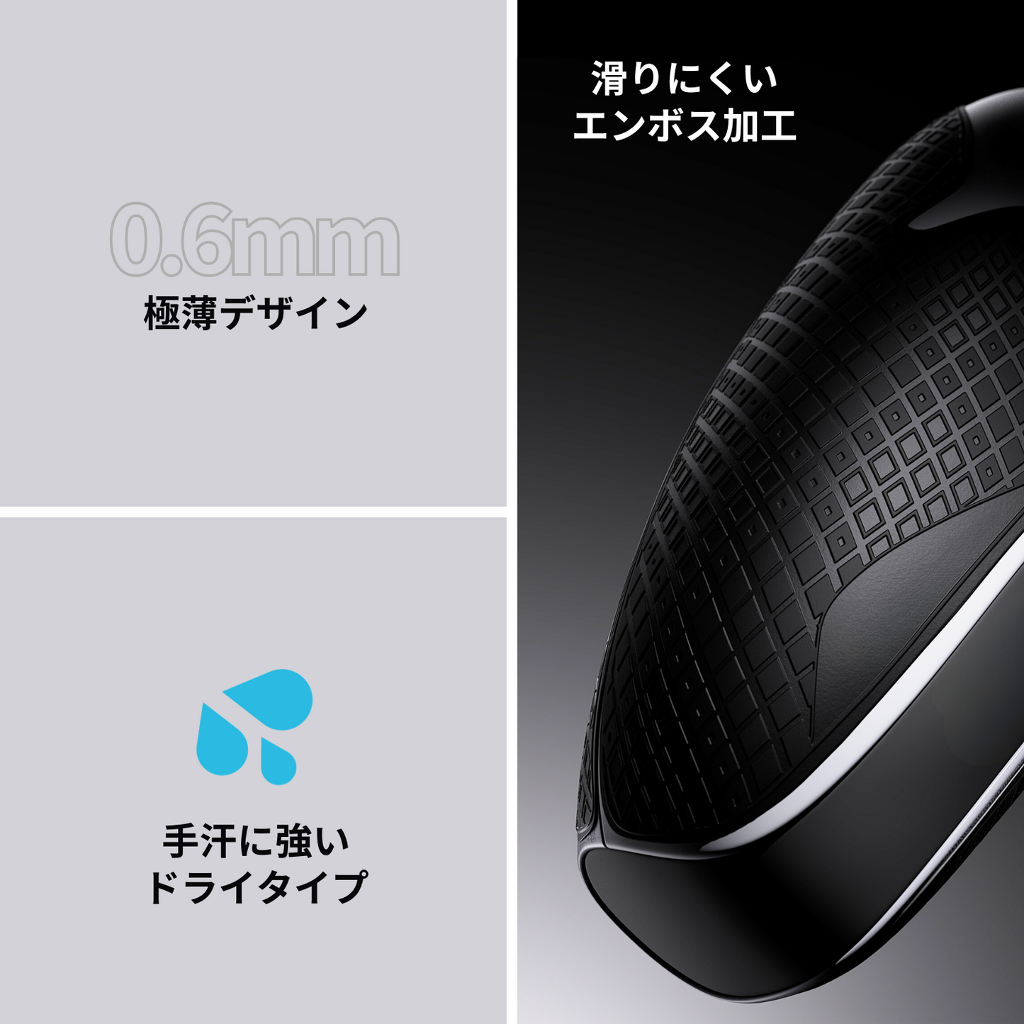 AIM1 GRIP PS5専用グリップ ※背面付きコントローラーで使用する際にはカットが必要【AIM1オリジナル】
