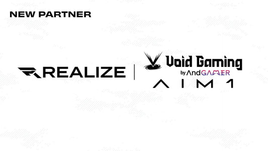 「REALIZE×Void Gaming」スポンサー契約締結のお知らせ。